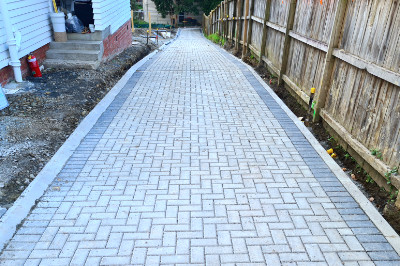 Permeable Paving Driveway