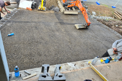 Keystone Walls and Prep Work